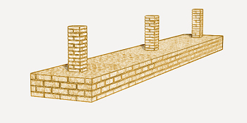 Preço em Moçambique de m³ de Muro de contenção de alvenaria de pedra.  Gerador de preços para construção civil. CYPE Ingenieros, S.A.